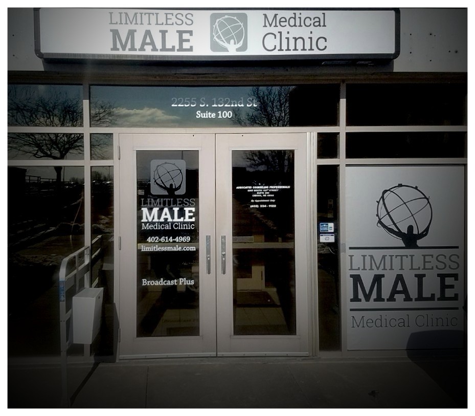 Interior Glass at Limitless Male Medical Clinic