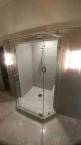 Beveled shower